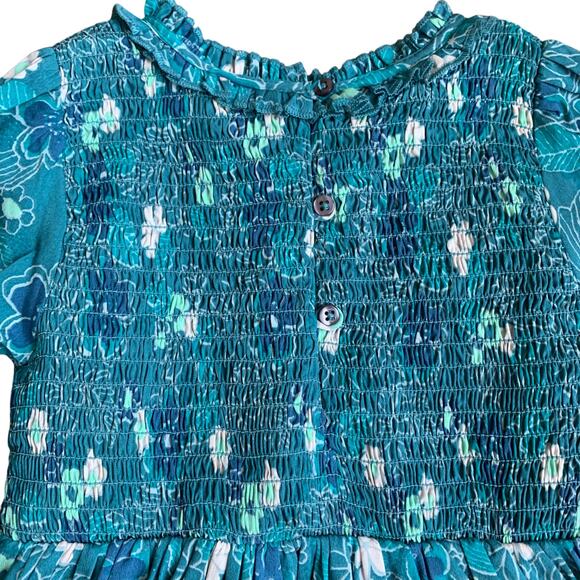 Next (UK) Beautiful Smocked Dress - Picture 3 of 7